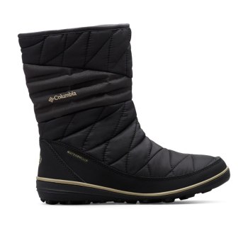 Columbia Heavenly Slip II Omni-Heat, Botas Negros Plateados Verde Oliva Para Mujer | 231765-PCX